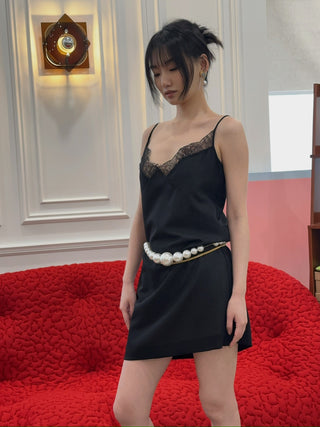 BLUMARINE WOOL GAUZE DRESS