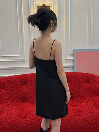 BLUMARINE WOOL GAUZE DRESS