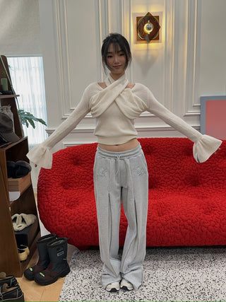 ROKH Cross knitted sweater