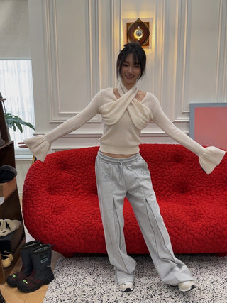 ROKH Cross knitted sweater