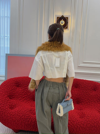 BONBOM - XUMEEN SHIRT / WHITE