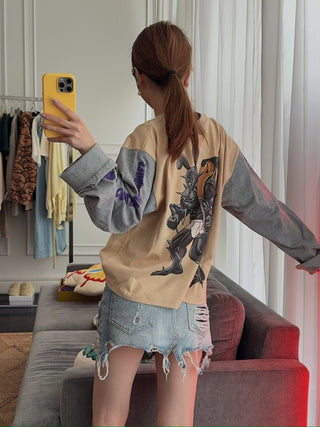 Natasha Zinko Camping Bunny LS T-Shirt