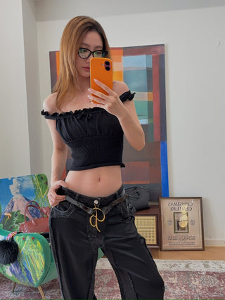 TACH CLOTHING - Aiken Knit Top in Black