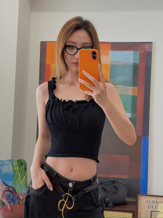 TACH CLOTHING - Aiken Knit Top in Black