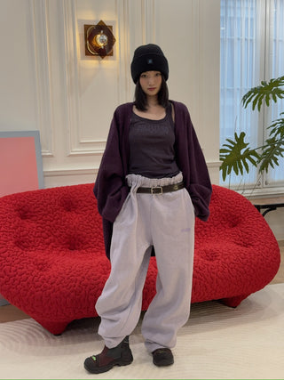 MAGLIANO - Wool Logo Vest in Purple