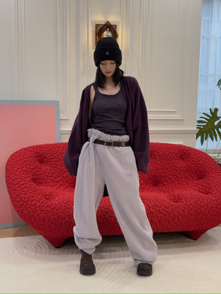 MAGLIANO - Wool Logo Vest in Purple