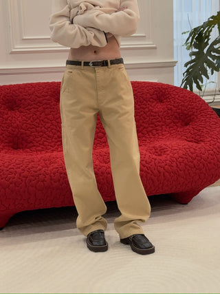 SPORTY & RICH - SRHWC Painters Trousers in Tan