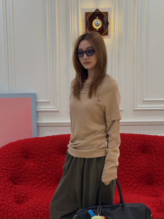 ABRA - Double Layer T-shirt