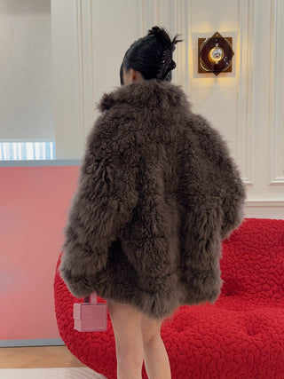 L’AFSHAR -  IDA PINK CROC (MEDIUM)