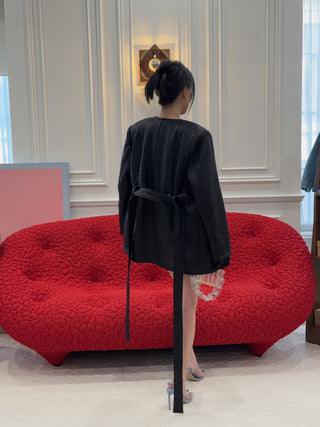 DANIELE CARLOTTA - Oversized Jacket in Black