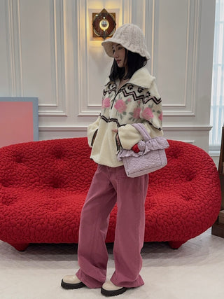 FOR LOVE & LEMONS - Posey Pullover in Cream