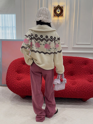 FOR LOVE & LEMONS - Posey Pullover in Cream