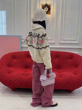 FOR LOVE & LEMONS - Posey Pullover in Cream