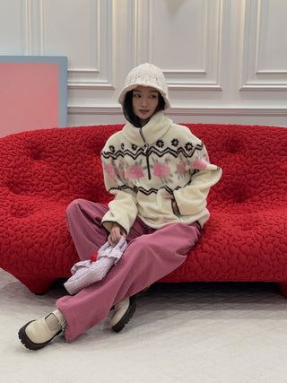 FOR LOVE & LEMONS - Posey Pullover in Cream