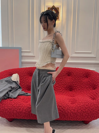 GIUSEPPE - BUSTIER IN MILK WHITE