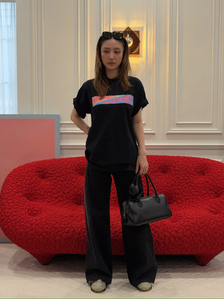 MAGLIANO - FARDELLO TEE  in BLACK