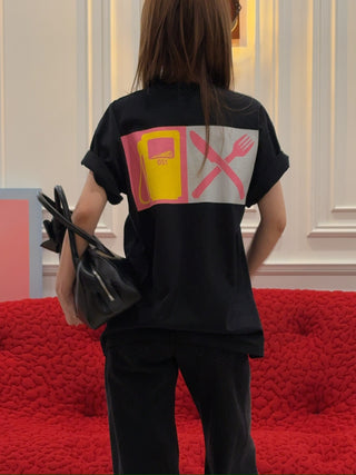 MAGLIANO - FARDELLO TEE  in BLACK