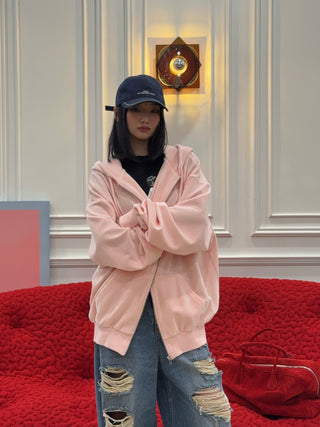 ABRA Ballerina Hoodie in Pink