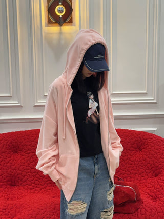 ABRA Ballerina Hoodie in Pink
