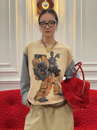 Natasha Zinko - Camping Bunny LS T-Shirt