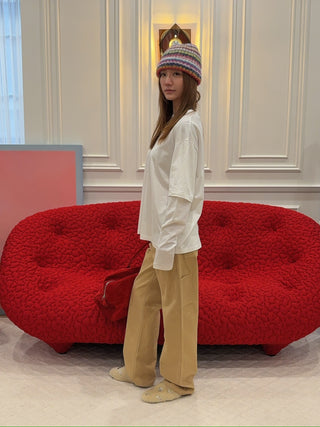 AYA MUSE DOUBLE LAYER T-SHIRT