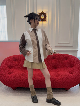 ROKH - MULTI COLOUR LONG SLEEVE SHIRT