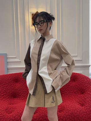 ROKH - MULTI COLOUR LONG SLEEVE SHIRT