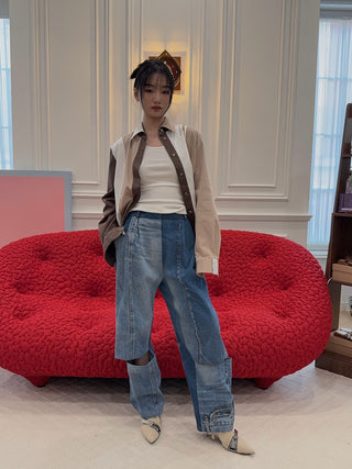 ROKH - MULTI COLOUR LONG SLEEVE SHIRT