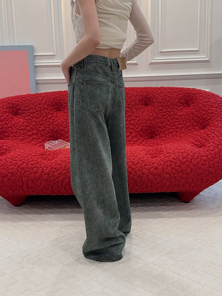MM6 Maison Margiela - NUMERIC DENIM TROUSERS