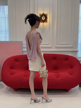 THE MANNEI - Pireus Skirt in White