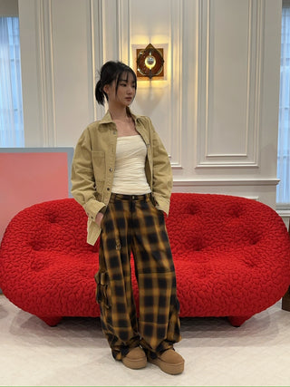 AERON - Oversized Shirt in Dune