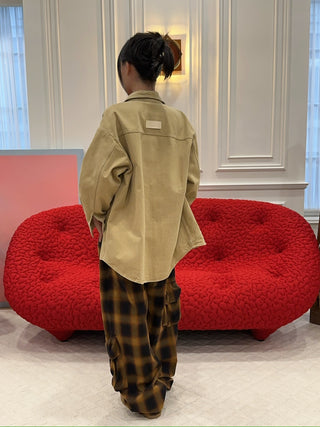 AERON - Oversized Shirt in Dune