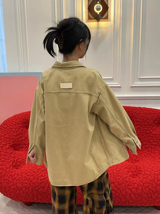 AERON - Oversized Shirt in Dune