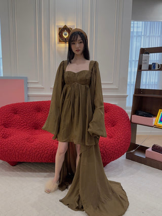 DEME BY GABRIELLA - Marlow in Sand Green