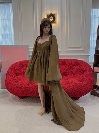 DEME BY GABRIELLA - Marlow in Sand Green