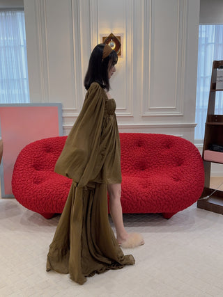 DEME BY GABRIELLA - Marlow in Sand Green