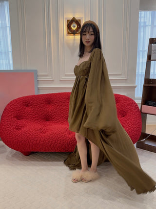 DEME BY GABRIELLA - Marlow in Sand Green