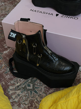 Natasha Zinko Ring Boots