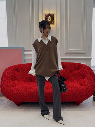 Coperni - Straight Tailored Trousers in Grey