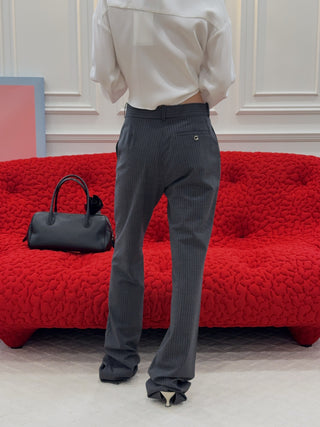 Coperni - Straight Tailored Trousers in Grey
