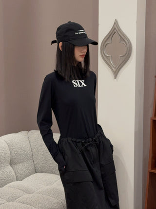 MM6 Maison Margiela - Six Long Sleeved Tights in Black