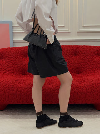 NATASHA ZINKO - Boxer Shorts in Black