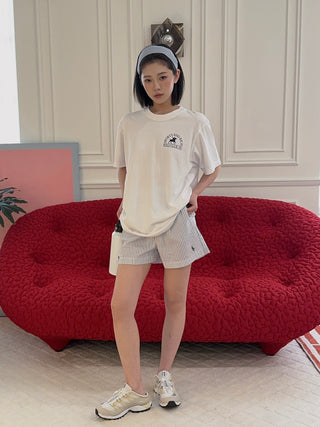 SPORTY & RICH - Polo Club T-Shirt in White