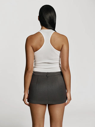 CULTNAKED BUSY SKORT IN GREY